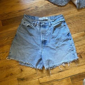 Vintage Denim Cut Off Shorts